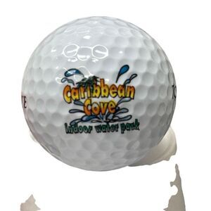 Caribbean Cove Indoor Water Park Logo Top Flite XL Golf Ball
